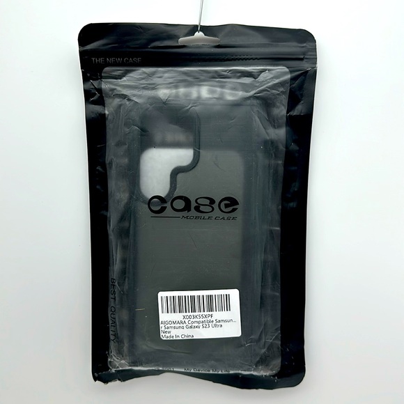 Black Samsung Galaxy S23 Ultra Case - Picture 1 of 5